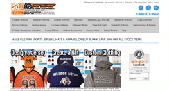 Desktop Screenshot of hksportswear.com